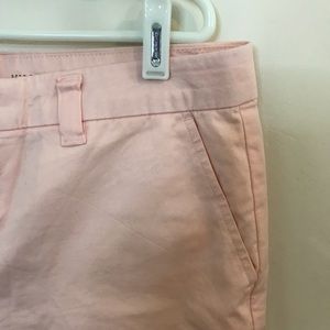 Gap pink crop khakis